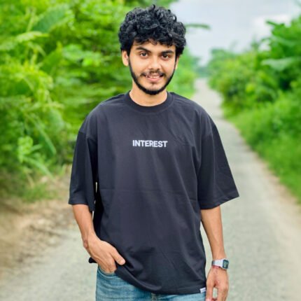 Drop shoulder T-shirt